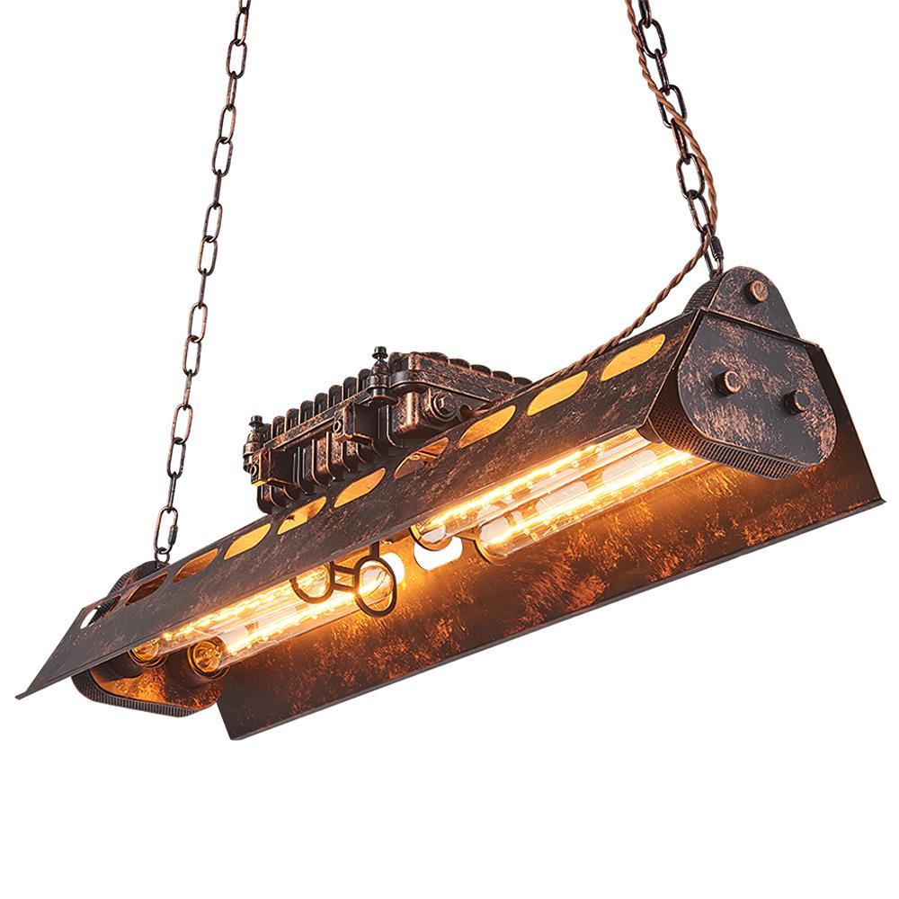 Rikelor Chandelier Industrial Steampunk