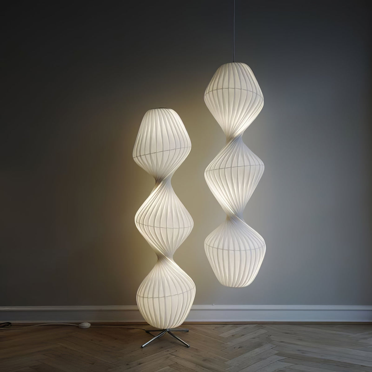 Elare Plastic Floor Lamp