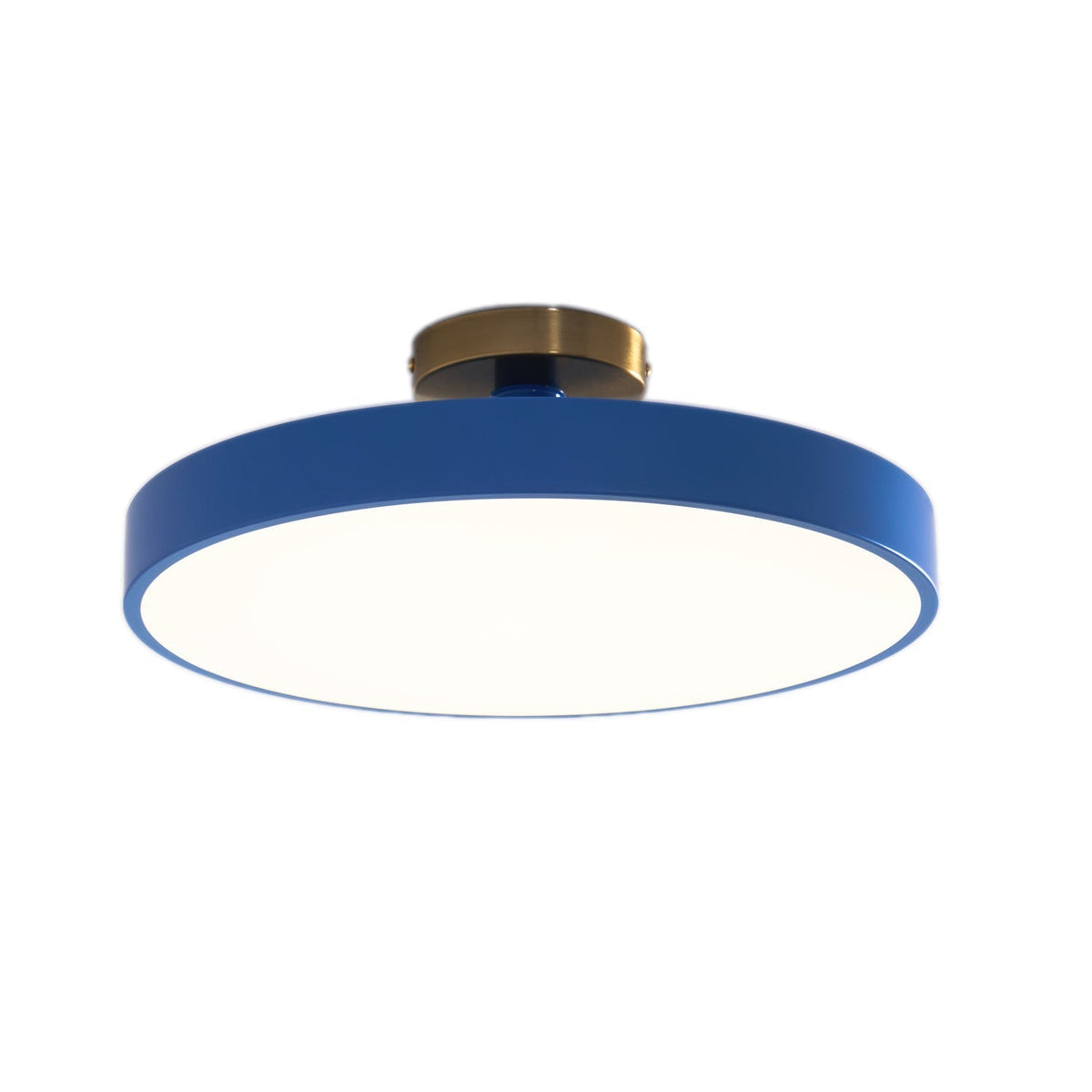 Aureiella Ceiling Lamp Flush Mount Black and Gold Modern