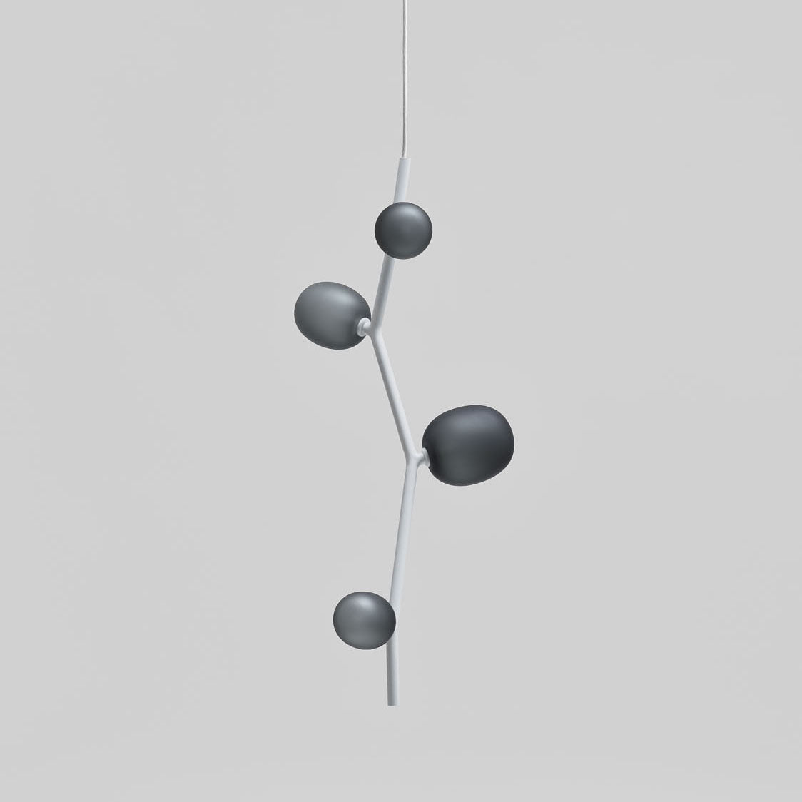 Velirena Vertical Glass Pendant Lamp