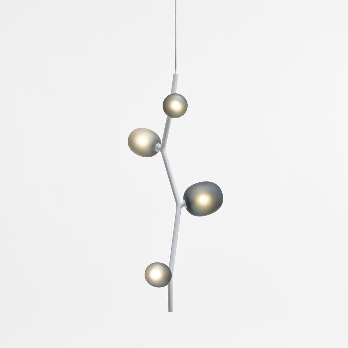 Velirena Vertical Glass Pendant Lamp