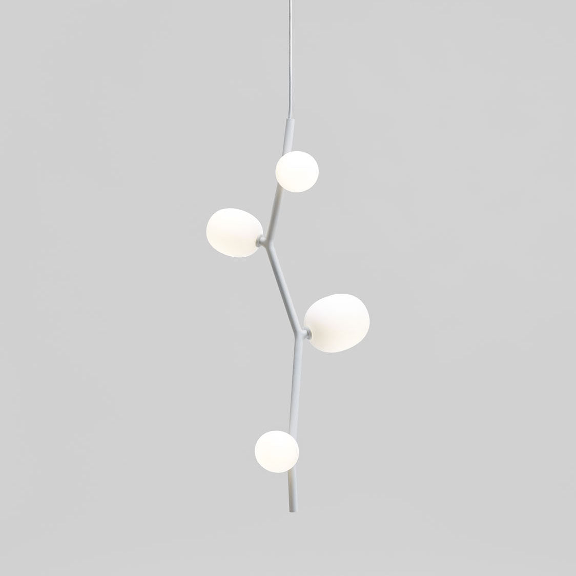 Velirena Vertical Glass Pendant Lamp