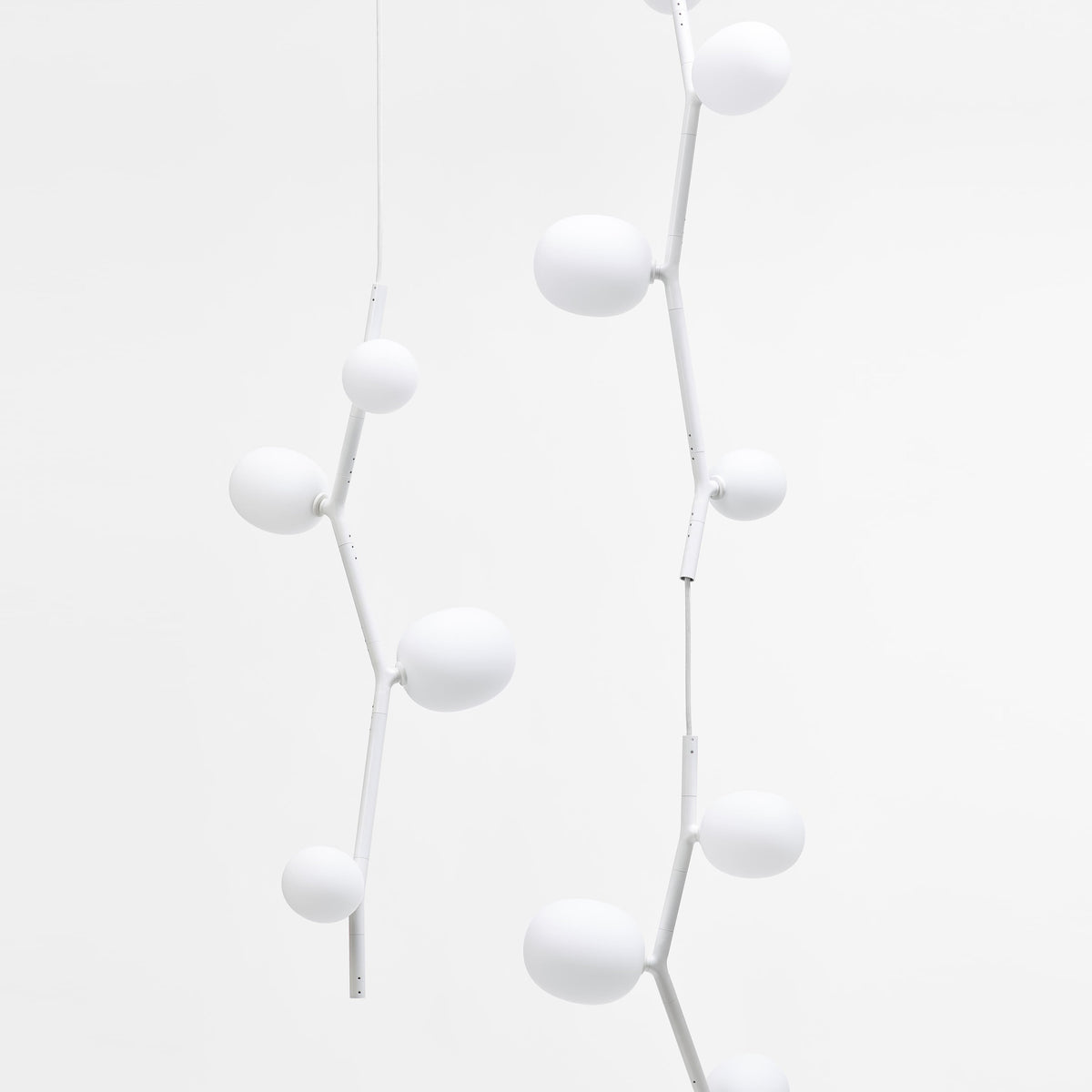 Velirena Vertical Glass Pendant Lamp