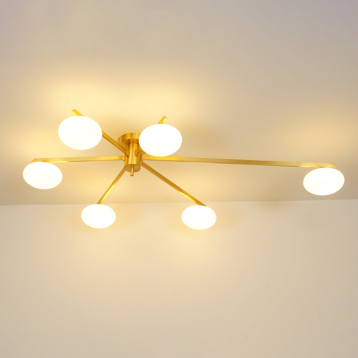 Jatolel Modern Glass Black Ceiling Light