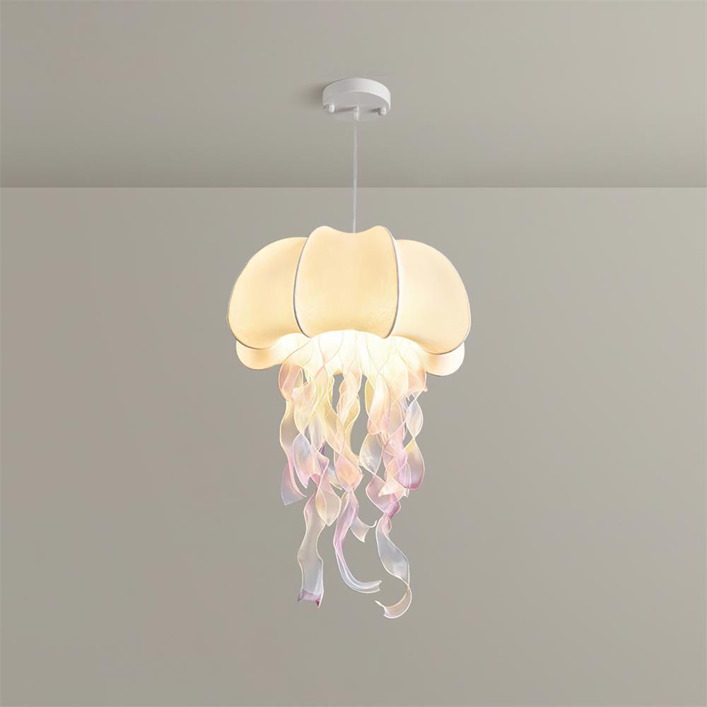 Avena Pendant Light with Iridescent Ribbons