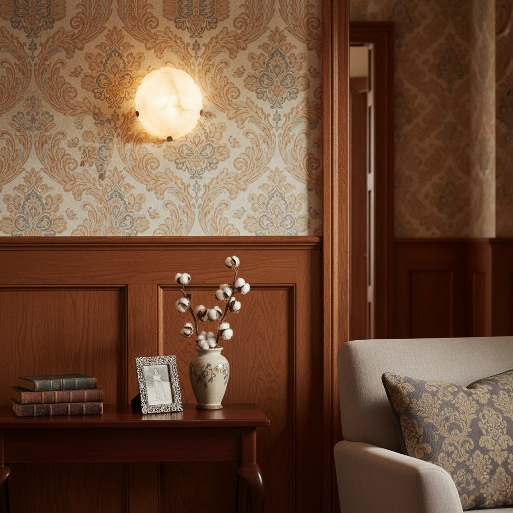 Jellyfish Alabaster Wall Lamp