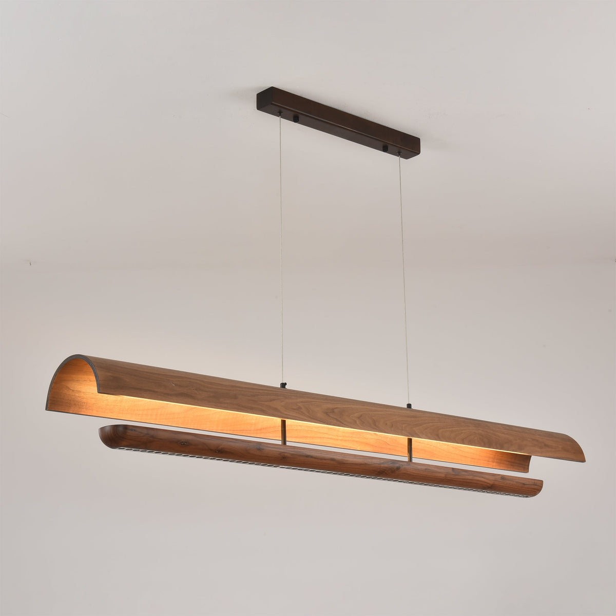 Rinireon wood Linear Chandelier
