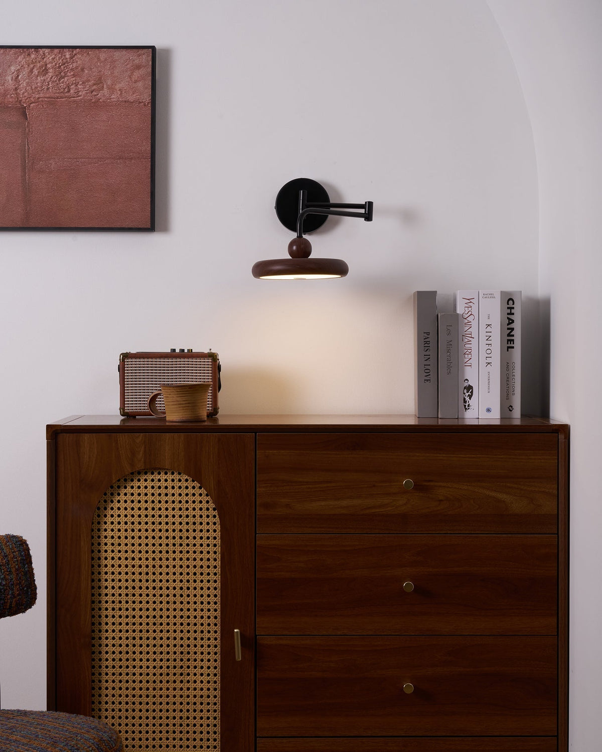 Tavo Wooden Wall Light