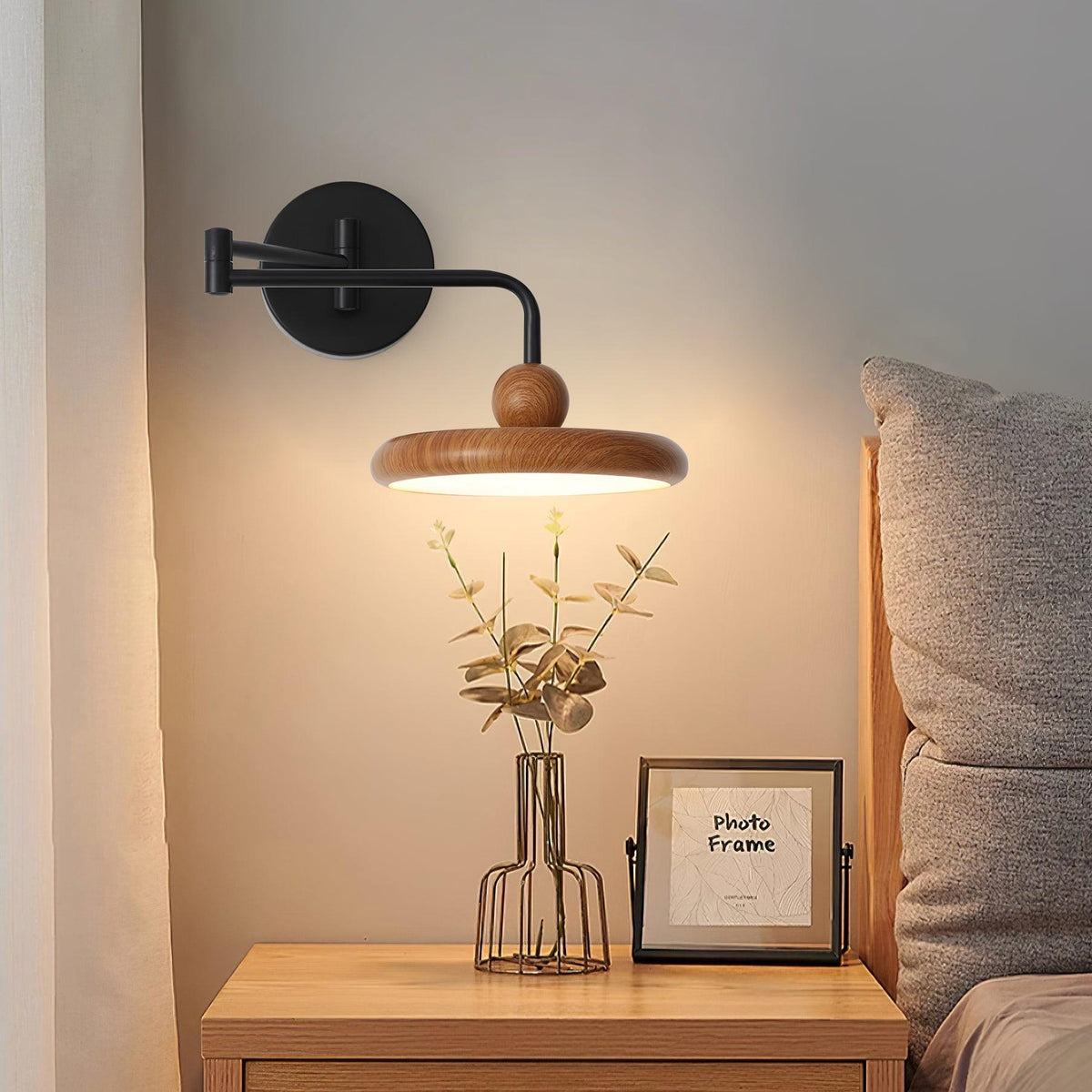 Tavo Wooden Wall Light