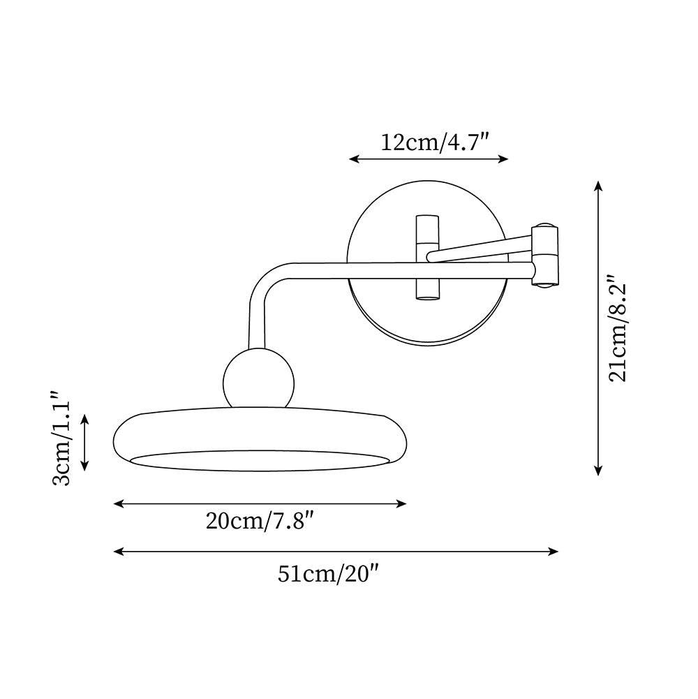 Tavo Wooden Wall Light