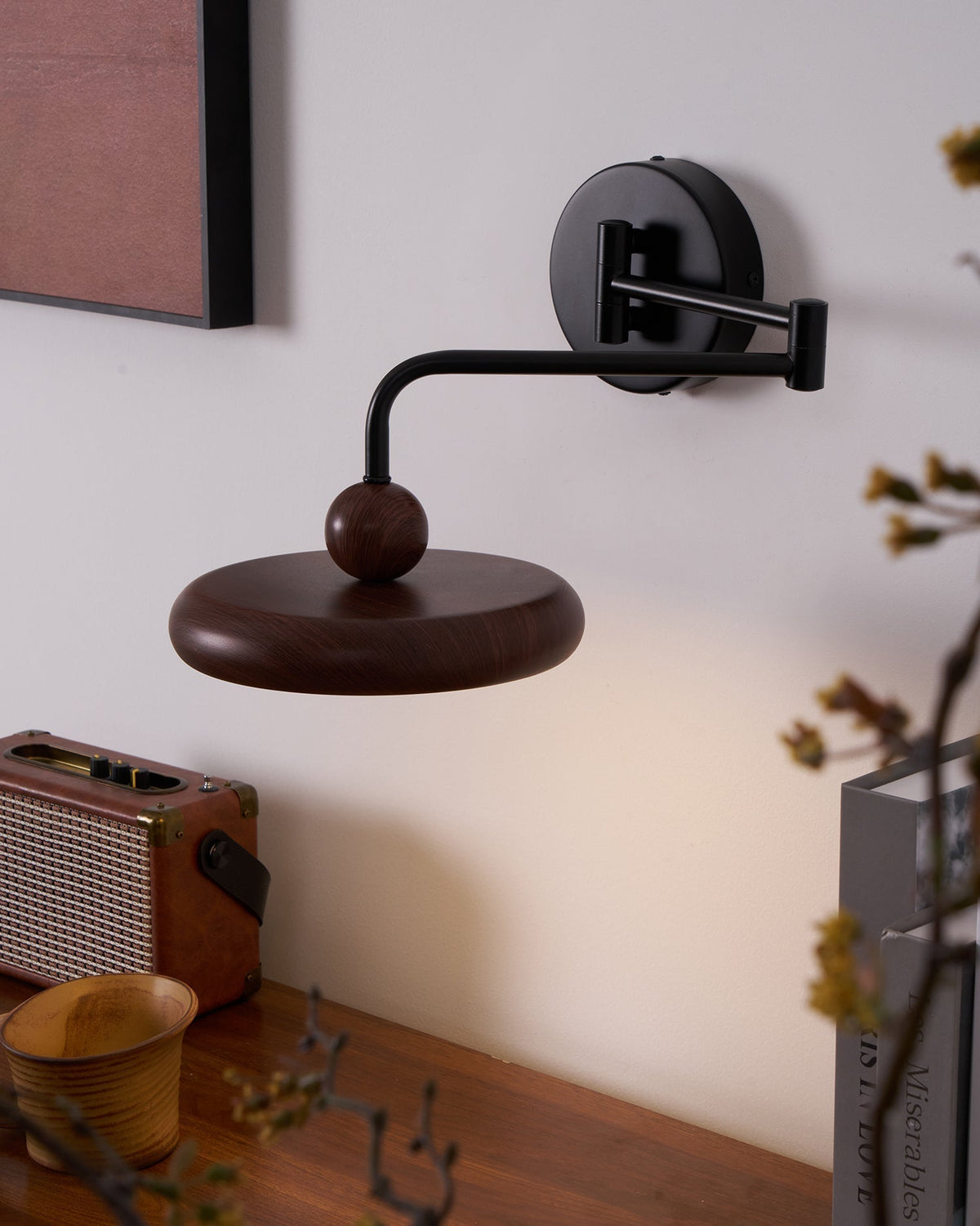 Tavo Wooden Wall Light