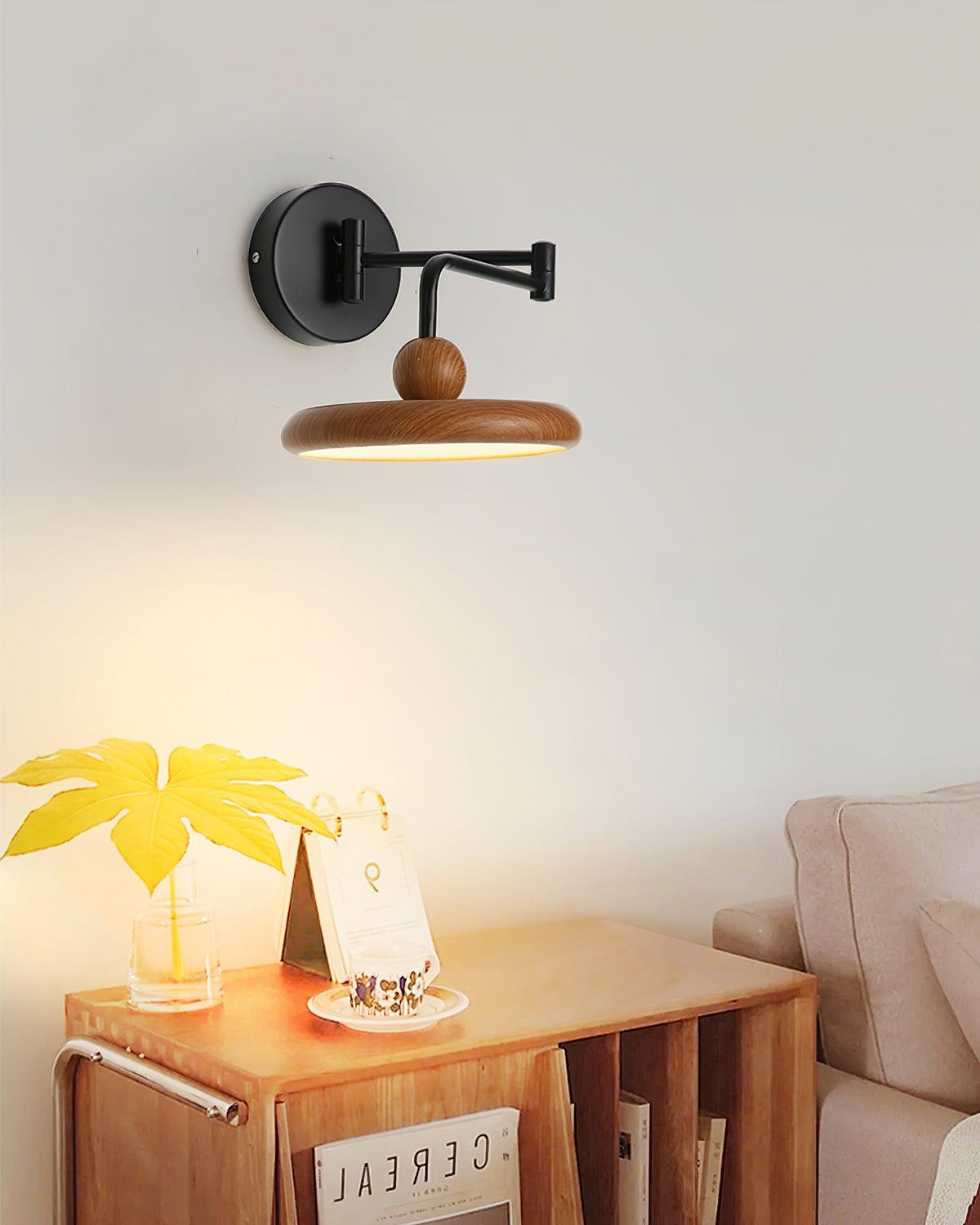 Tavo Wooden Wall Light
