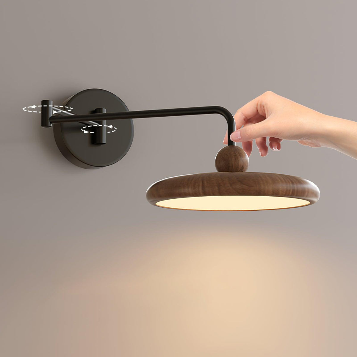 Tavo Wooden Wall Light