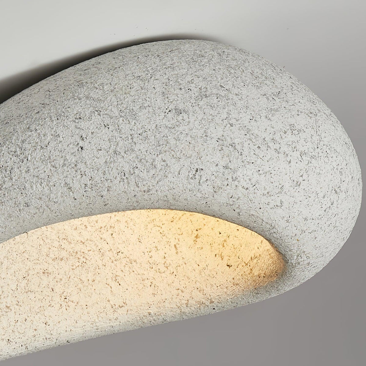 Rivenira Ceiling Lamp with Japanese Wabi-Sabi Moon