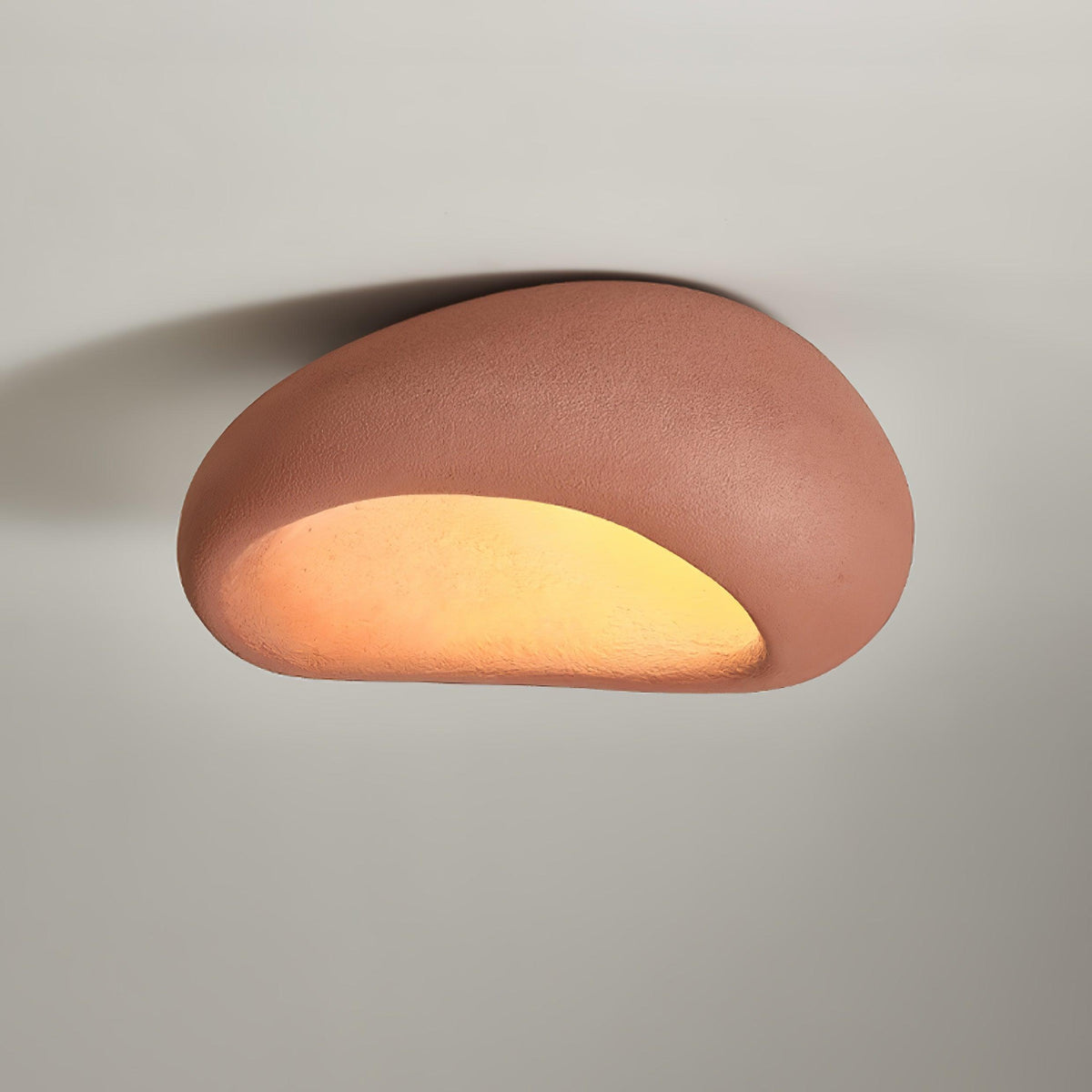 Rivenira Ceiling Lamp with Japanese Wabi-Sabi Moon