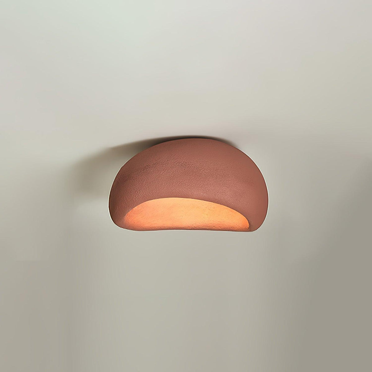 Rivenira Ceiling Lamp with Japanese Wabi-Sabi Moon