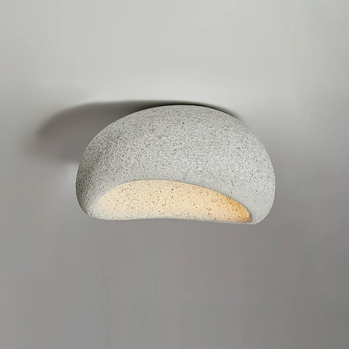 Rivenira Ceiling Lamp with Japanese Wabi-Sabi Moon