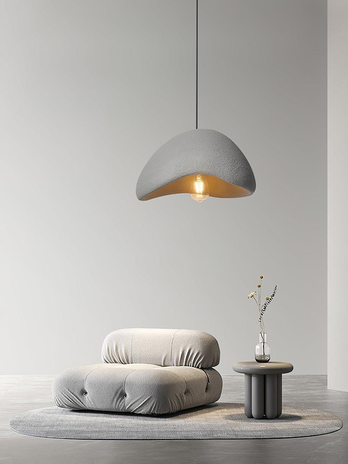 Fentor Pendant Lamp Cloud White Minimalist