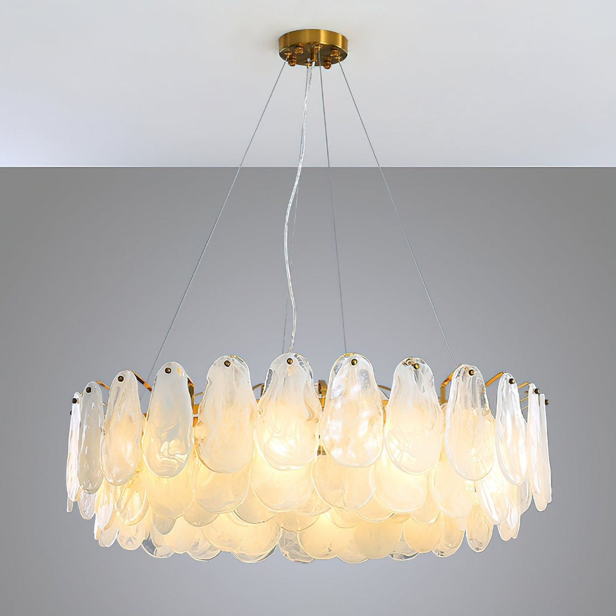 Velorissa Cloud Glass Chandelier