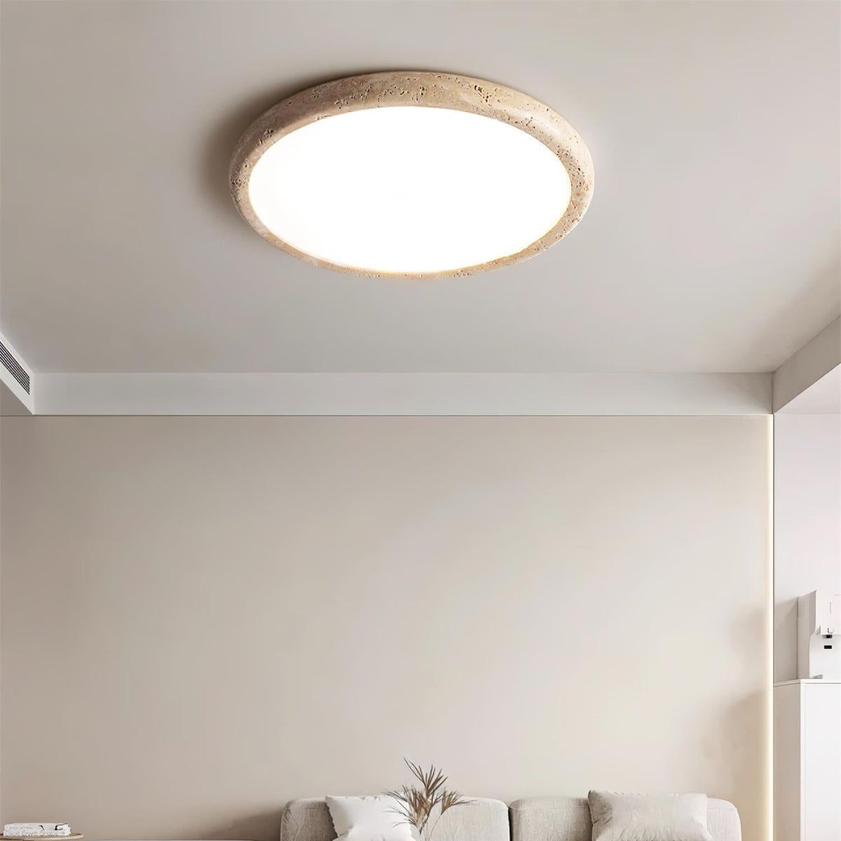 Ciro Travertine Ceiling Light