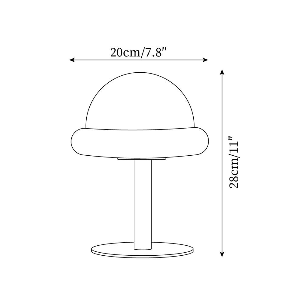 Eirisella Glass Table Lamp