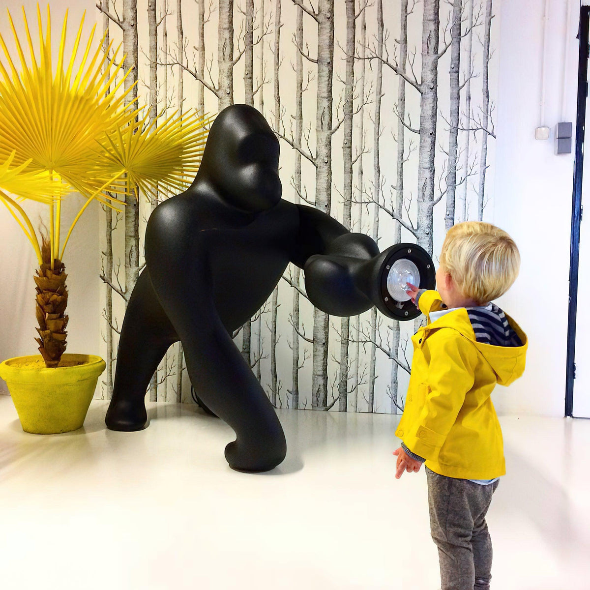 Gorilla Floor Lamp