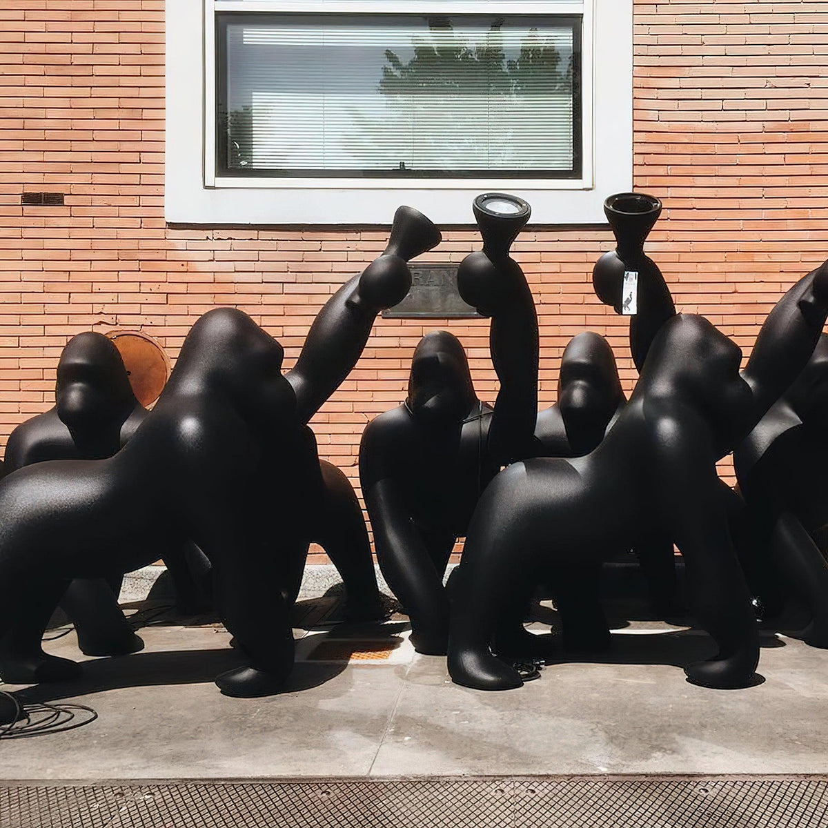 Gorilla Floor Lamp