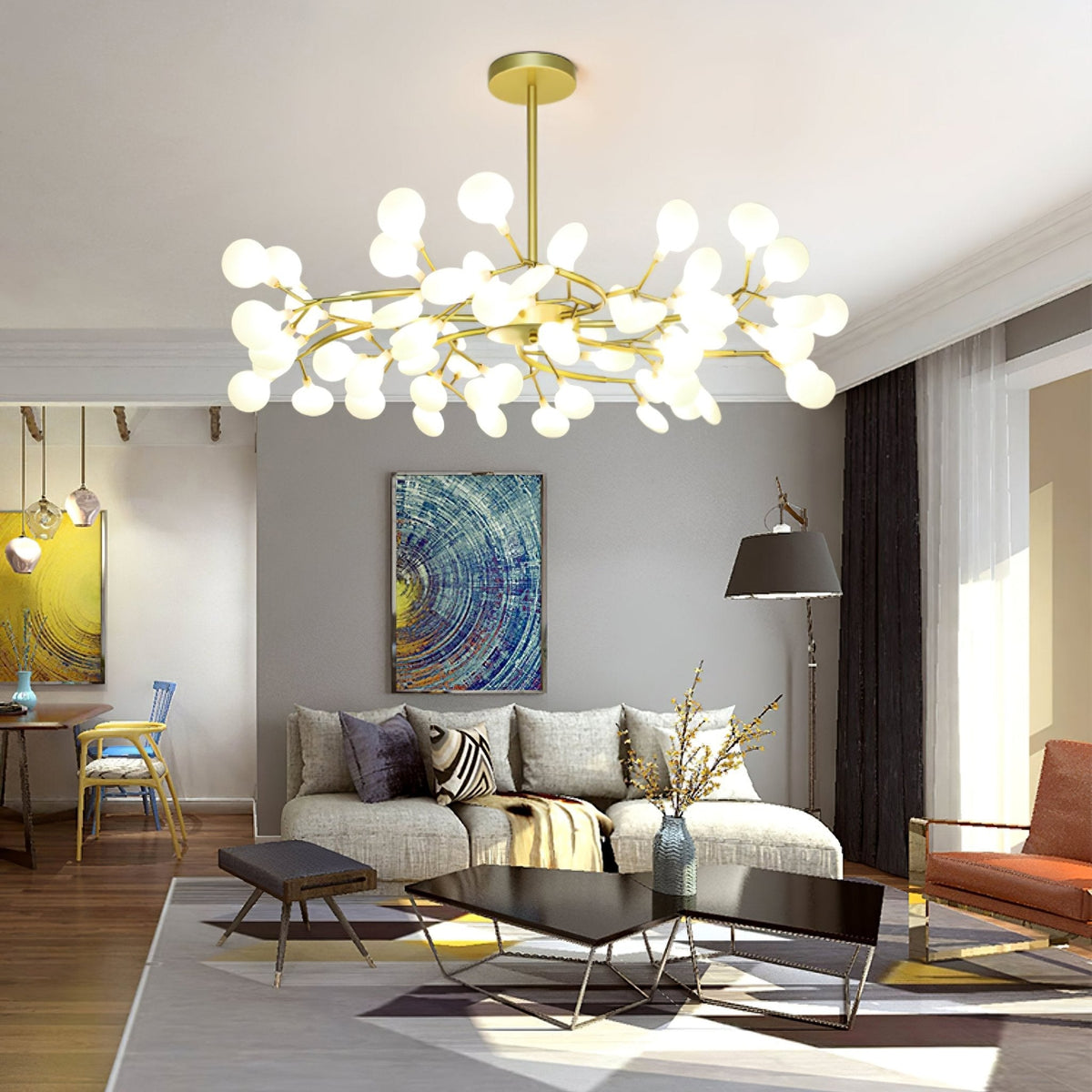 Riviselle Chandelier LED Firefly