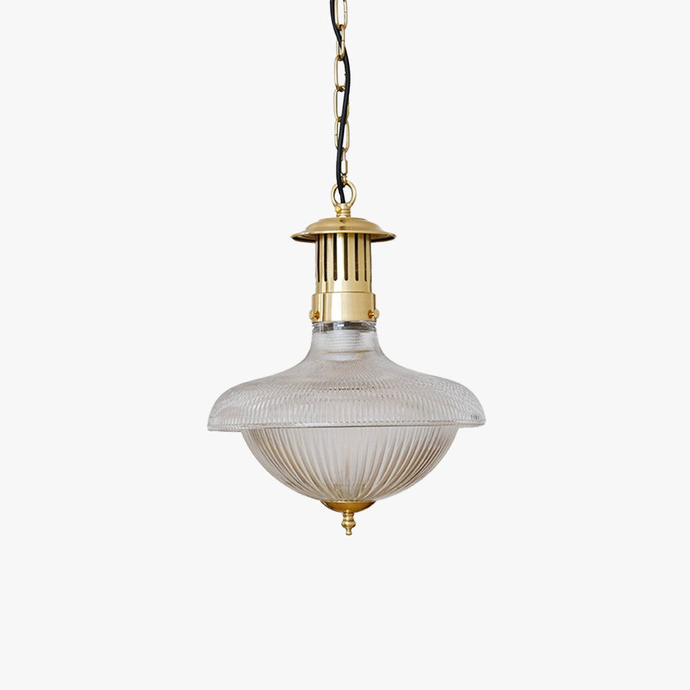 Wimibed Vintage Industrial LED Pendant Light Glass Bedroom Kitchen