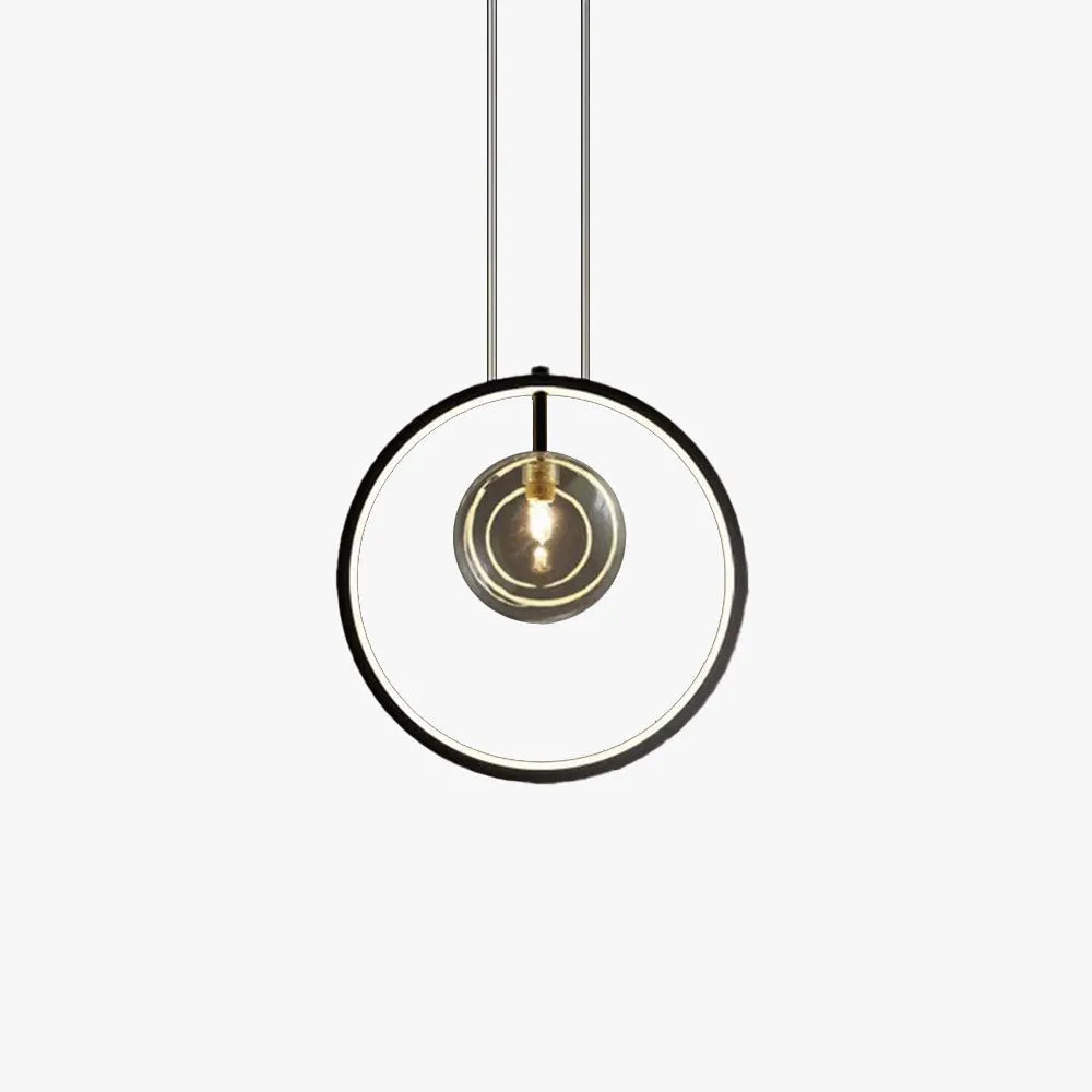 Nidibam Nordic Glass Bubbles LED Modern Pendant Light for Dining Room