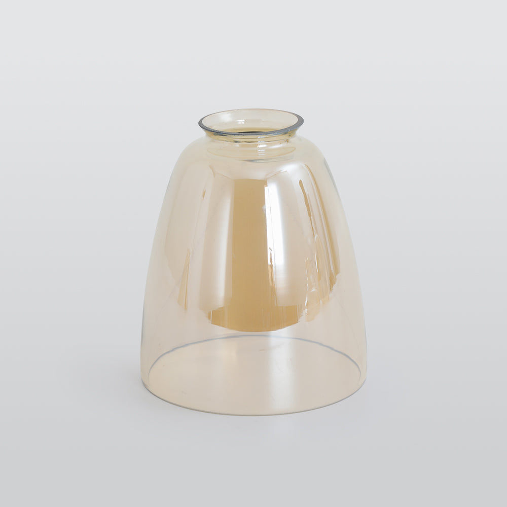 Teni Industrial Glass Pendant Light Clear/Amber/Smoke Grey-Neutral Decor