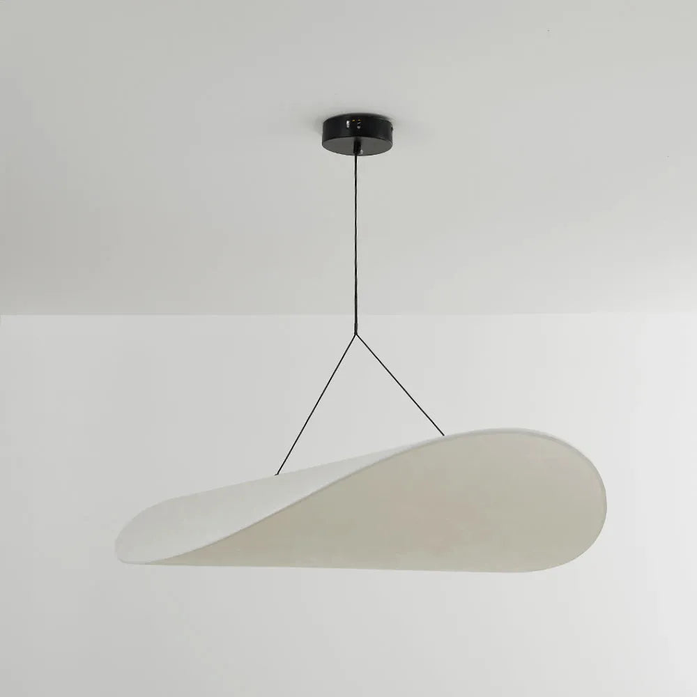 Subekode Vintage Art Deco Pendant Light Metal Silk White Living Room/Hall/Art Gallery