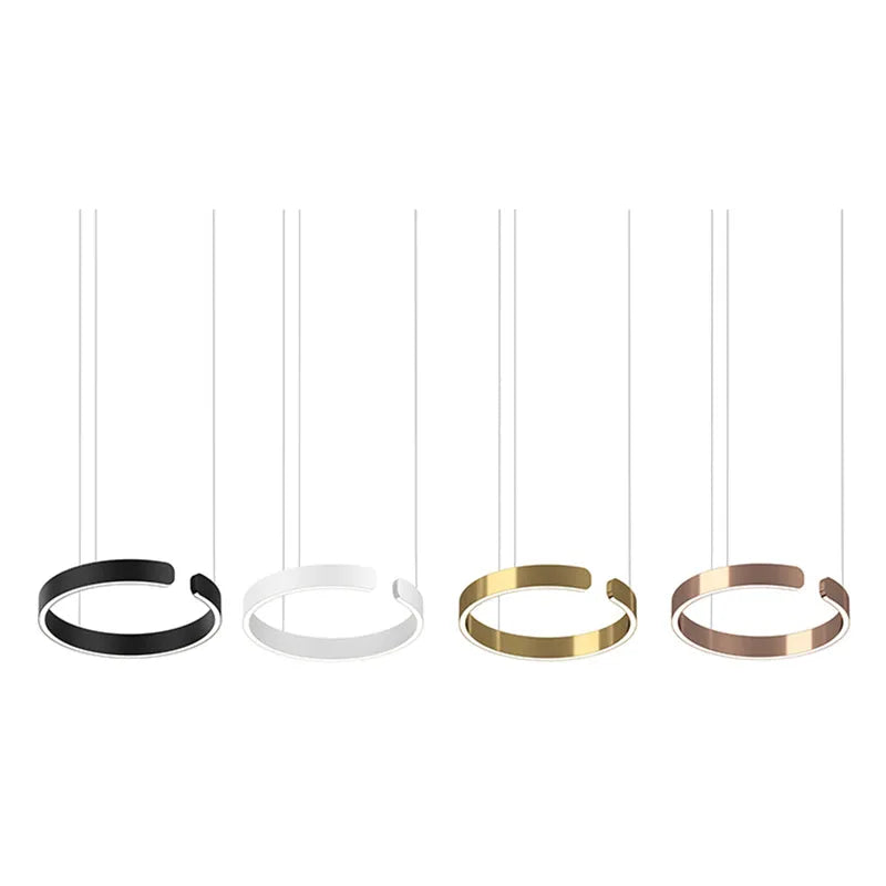 Soriel Pendant Light Luxury Minimalist LED Ring-Neutral Decor