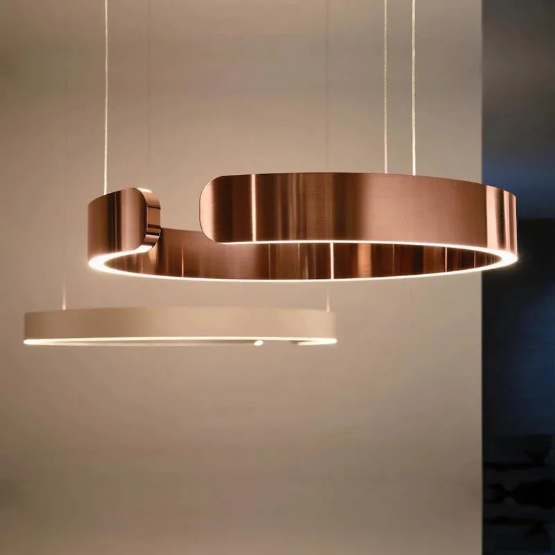 Soriel Pendant Light Luxury Minimalist LED Ring-Neutral Decor