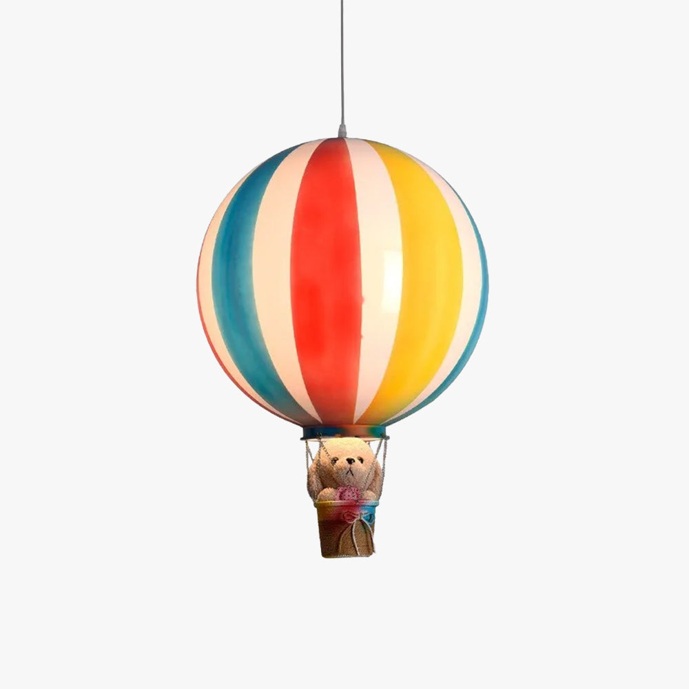 Fekaked Creative Colorful Balloon Pendant Light, Bedroom
