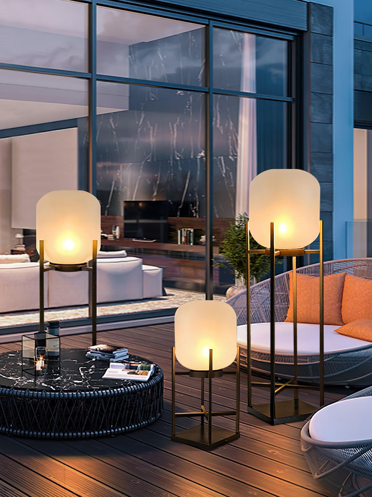 Sevenq Floor Lamp Lantern