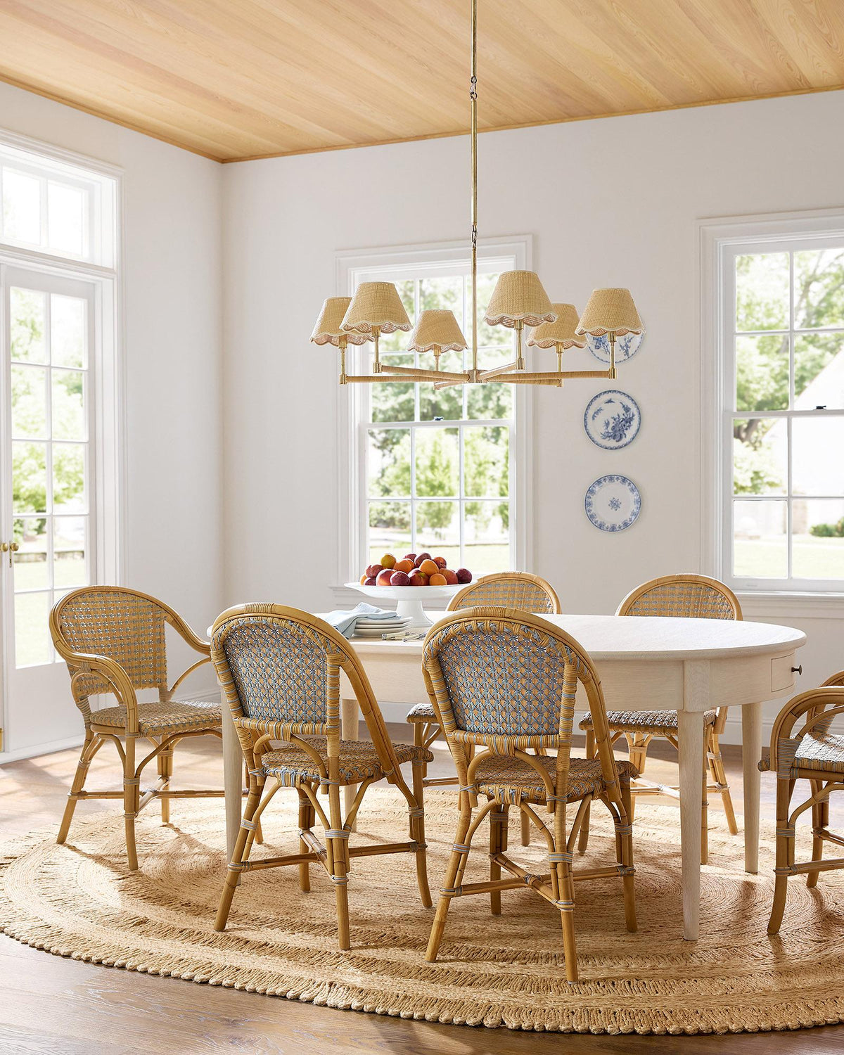 Larkspur Modern Brass Chandelier