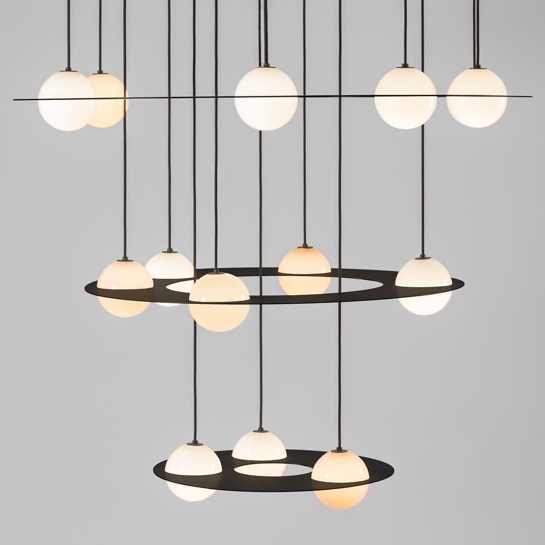 Jedokun Black Glass Pendant Lamp