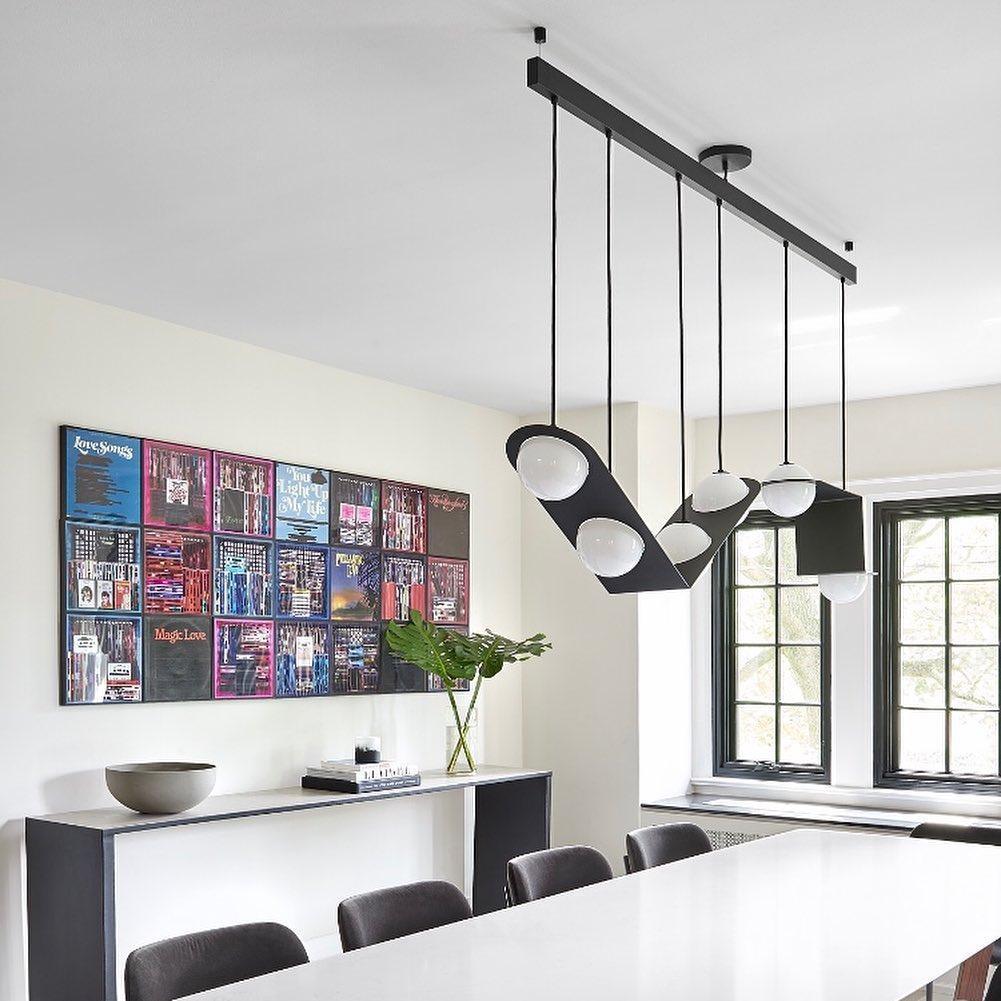 Jedokun Black Glass Pendant Lamp