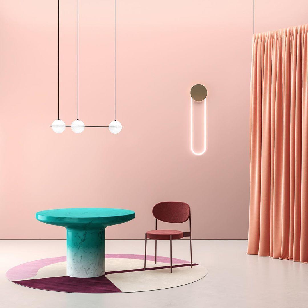 Irenol Black Contemporary Pendant Lamp