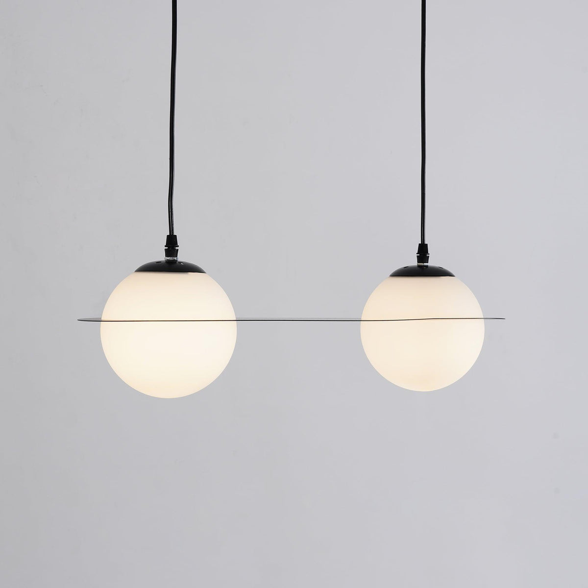 Jedokun Black Glass Pendant Lamp