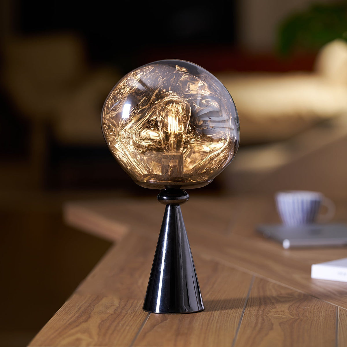 Lava Cone Fat Table Lamp