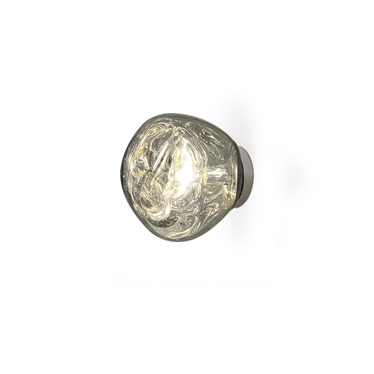 Leni Amber Glass Wall Lamp