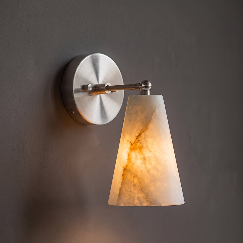 Castercombe Alabaster Wall Sconce