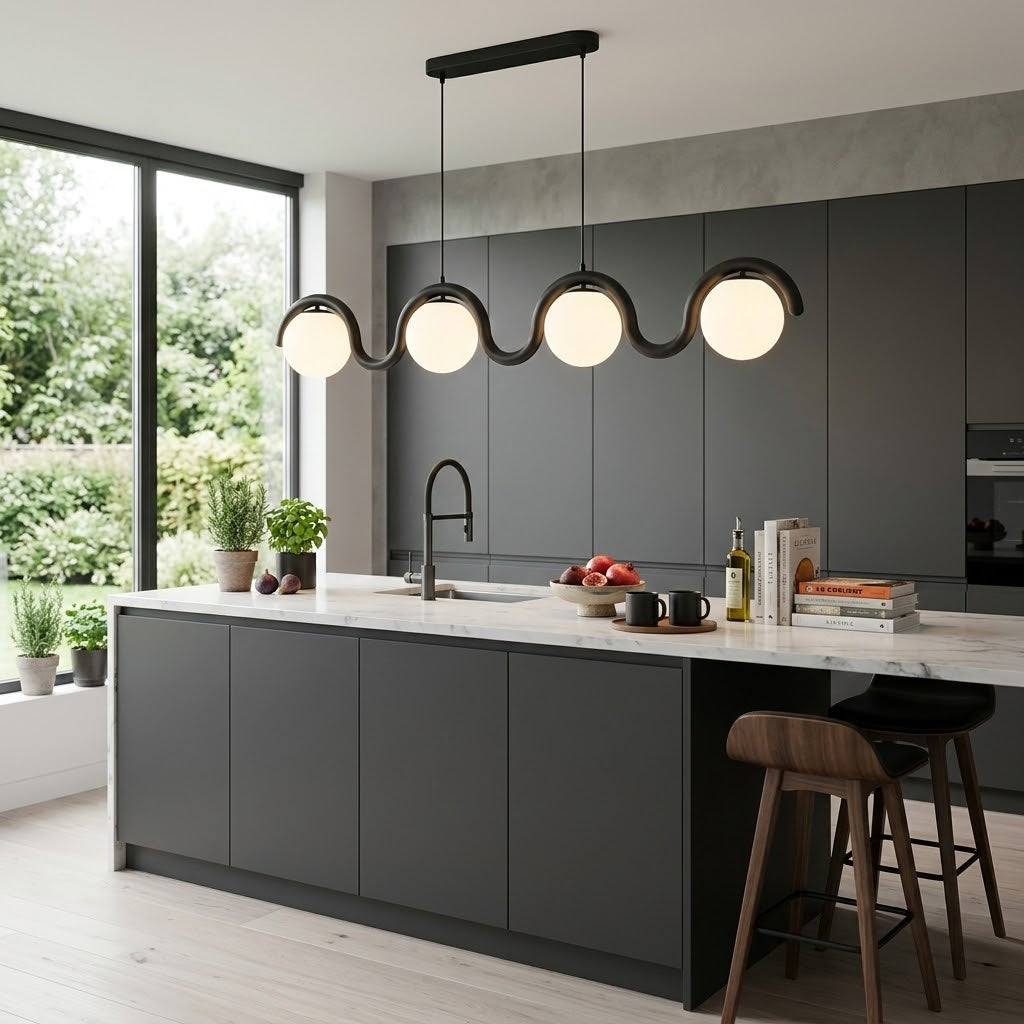 Elowis Linear Ball Pendant Lamp