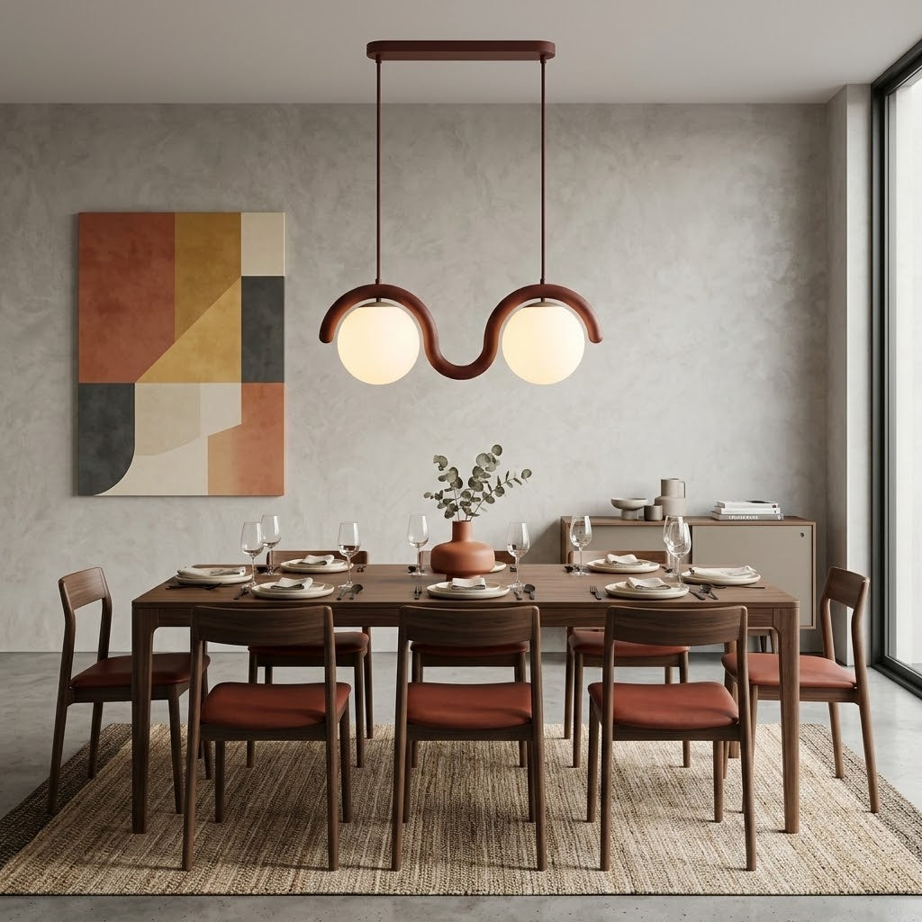 Elowis Linear Ball Pendant Lamp