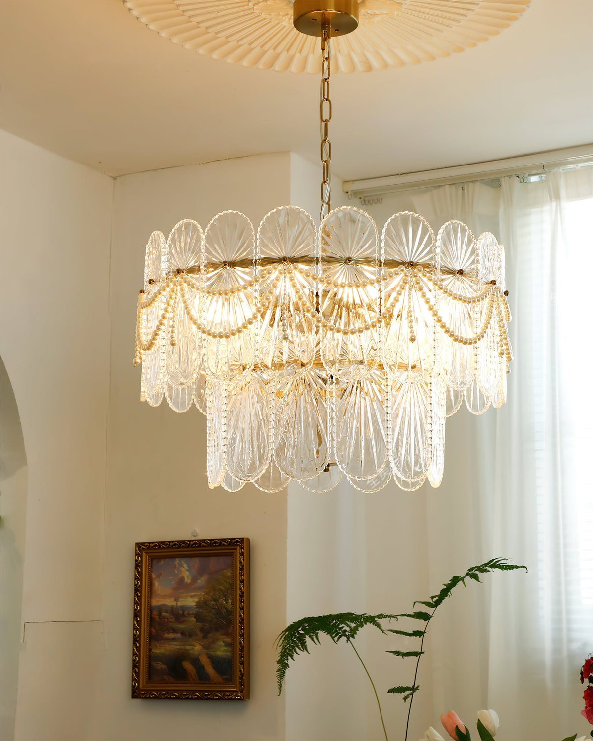 Luminarae Glass Chandelier
