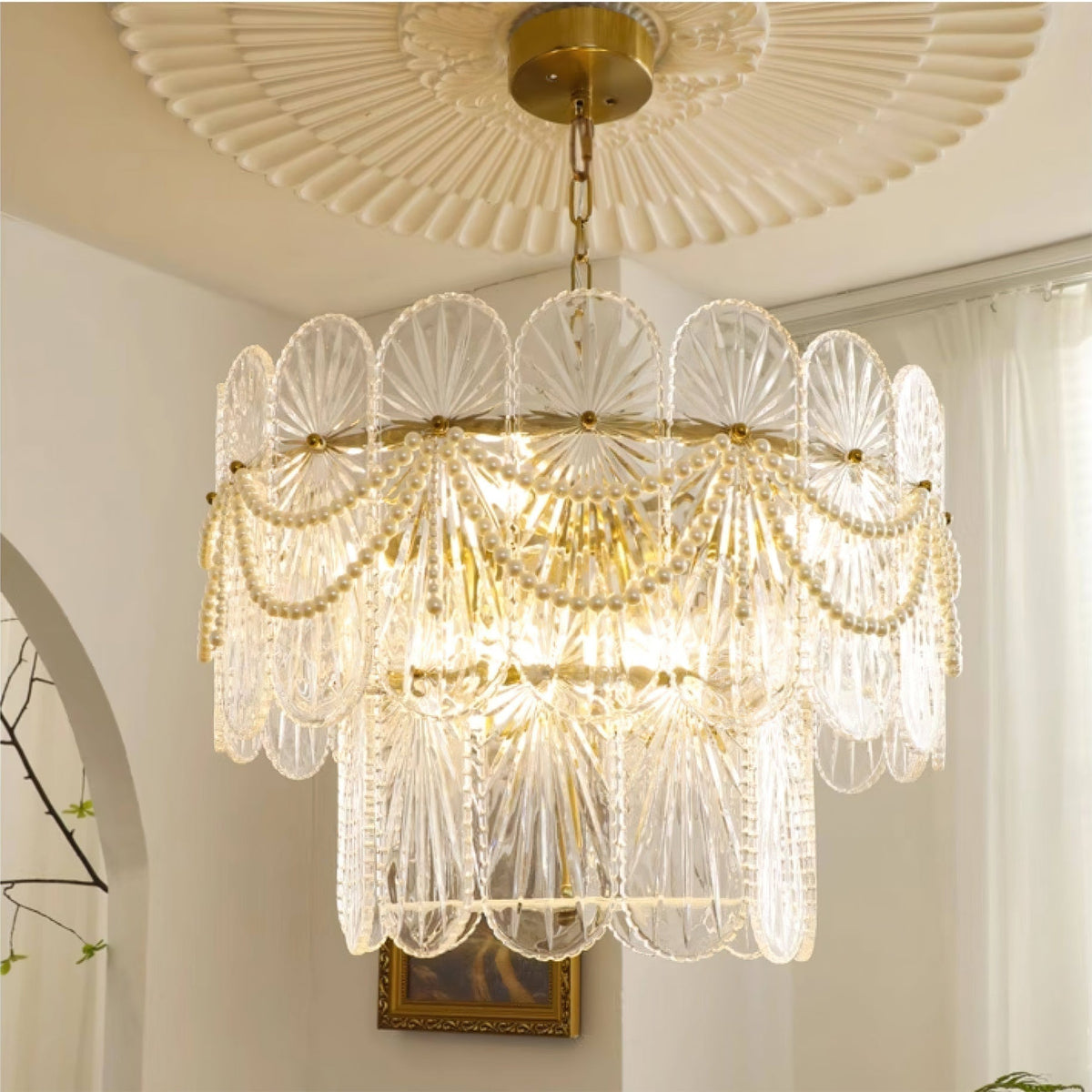 Luminarae Glass Chandelier