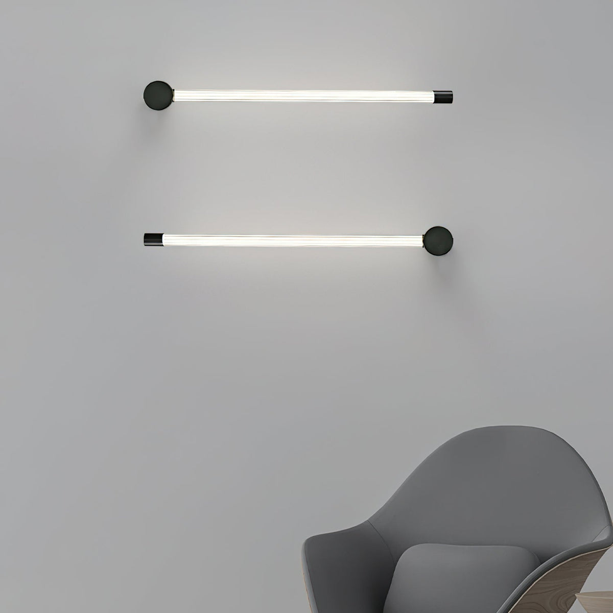 Halenis Modern Minimalist Linear LED Sconce Wall Lamp