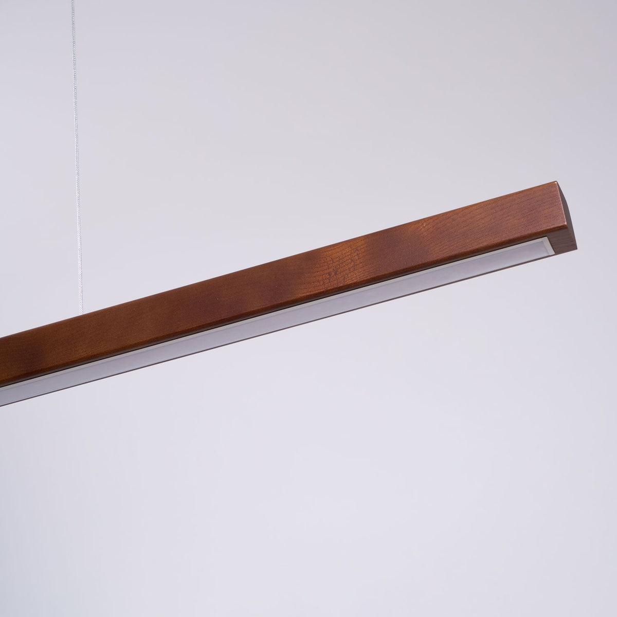 Aro Linear Wooden Pendant Light